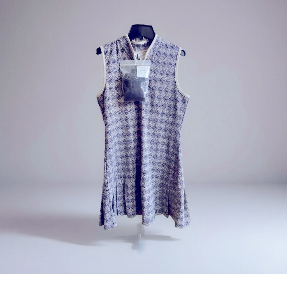 Sigrid Olsen Golf Tennis dress with shorts, NWT. Size XS.